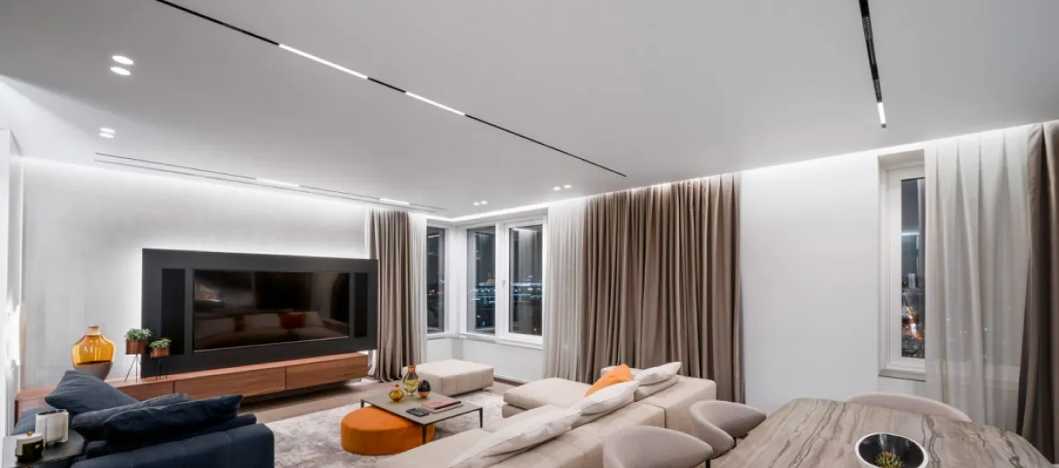 Натяжные потолки