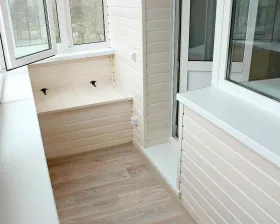 Отделка балконов